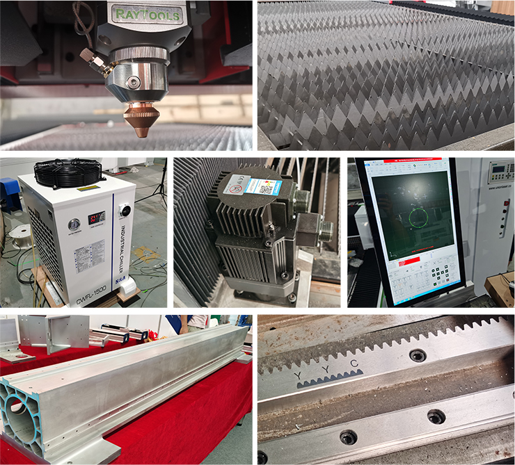 1.5kw 3kw 6025 Ipg Sheet Metal Fiber Laser Cutting Machine For Steel découpeuse de laser de fibre de tôle de 1.5kw 3kw 6025 Ipg pour l'acier