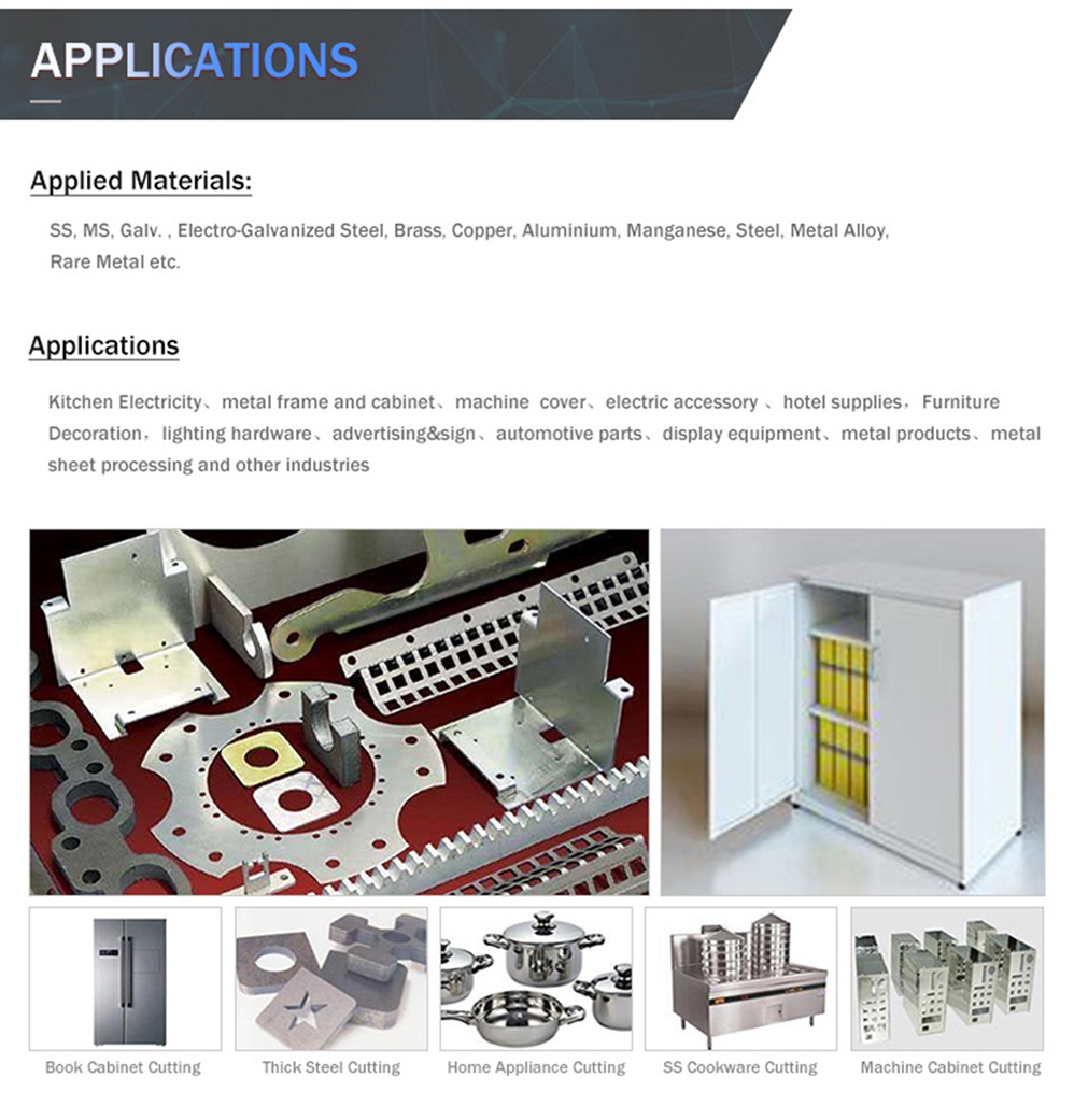 1000w 1500w 2000w 3000w Fiber Laser Cutting Machine For Metal Iron Carbon Cutting découpeuse de laser de fibre de 1000w 1500w 2000w 3000w pour la coupe de carbone de fer en métal