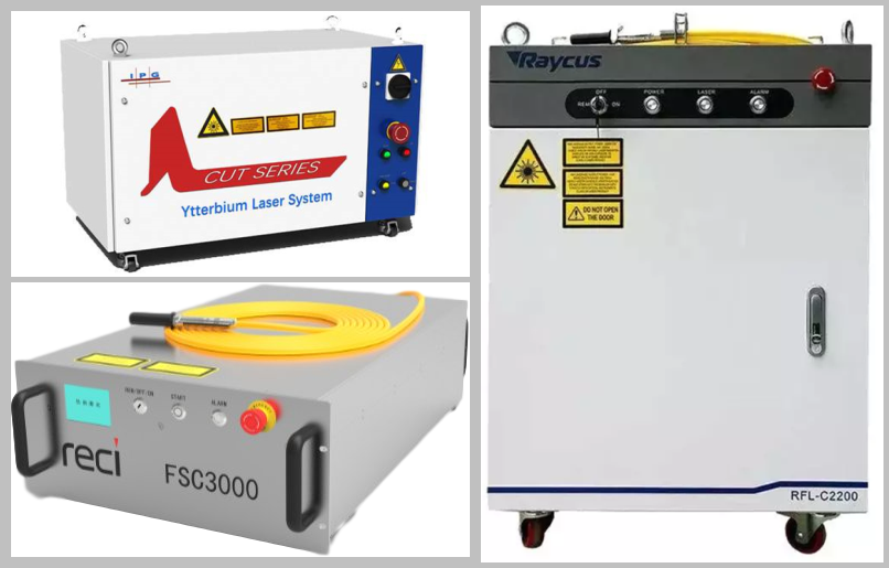 découpeuse de laser de fibre de commande numérique par ordinateur de tube en métal de tôle d'acier de 1000w 2000w à vendre