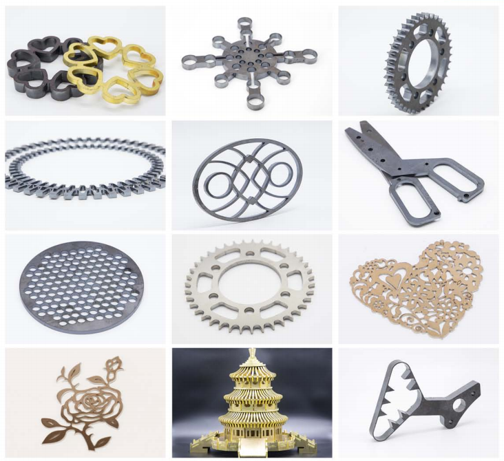 1000w 2000w Sheet Steel Metal Tube Cnc Fiber Laser Cutting Machine For Sale découpeuse de laser de fibre de commande numérique par ordinateur de tube en métal de tôle d'acier de 1000w 2000w à vendre