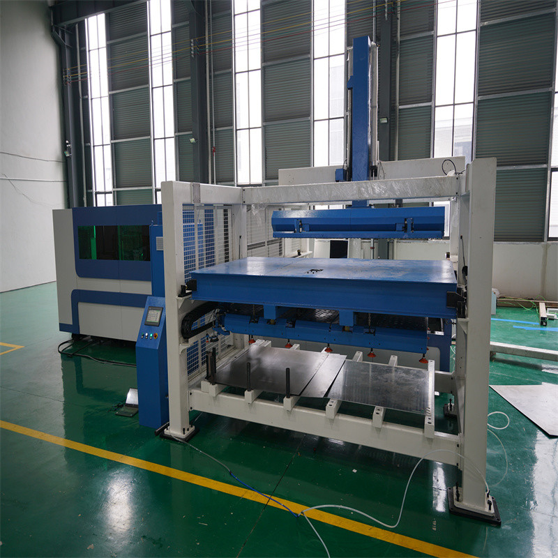 découpeuse de laser de fibre de 1kw 1.5kw 2kw pour la tôle coupant 3000x1500mm