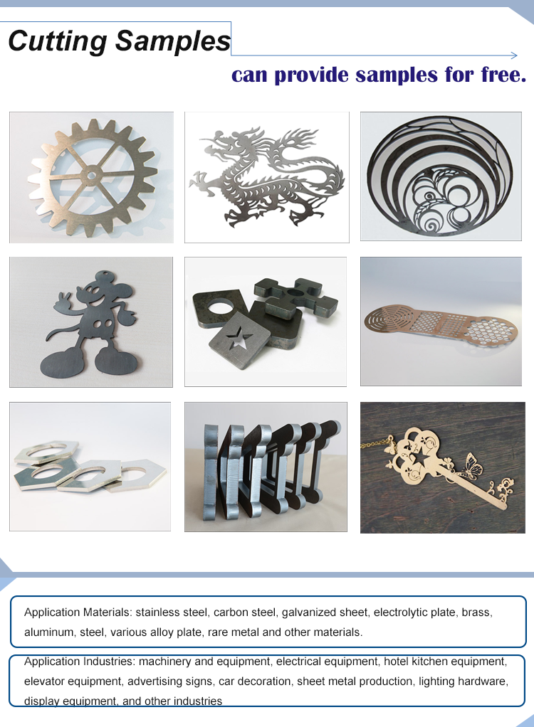 1kw 2kw Good Price Fiber Laser Cutting Machine For Sheet Metal découpeuse de laser de fibre du bon prix 1kw 2kw pour la tôle