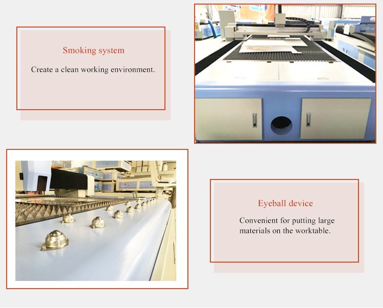 3015 Raycus 1000w / 1500w / 2000w Machine de découpe laser à fibre Meilleur prix