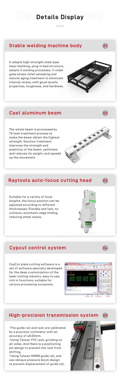 500w Sheet Metal Cheap Price Fiber Laser Cutting Machine For Sale Découpeuse de laser de fibre des prix bon marché de la tôle 500w à vendre