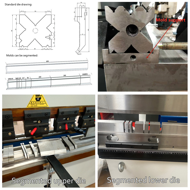 63t 2500mm Nc Carbon Steel Sheet Bending Machine Hydraulic Press Brake 63t 2500mm NC Machine à cintrer de tôle d'acier au carbone Presse plieuse hydraulique