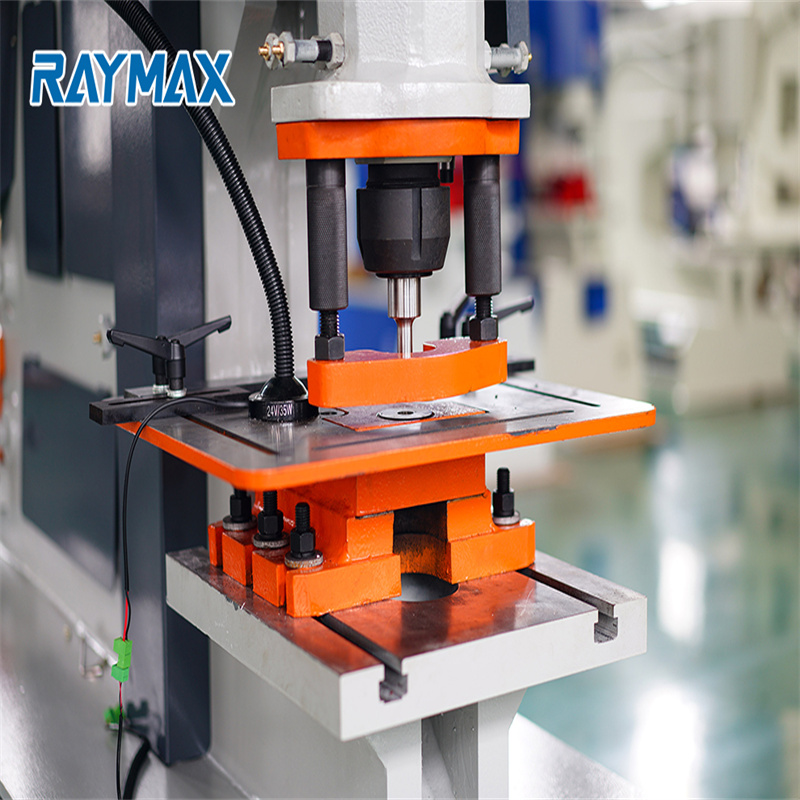 Machine manuelle de ferronnier hydraulique de travailleur de fer de poinçon