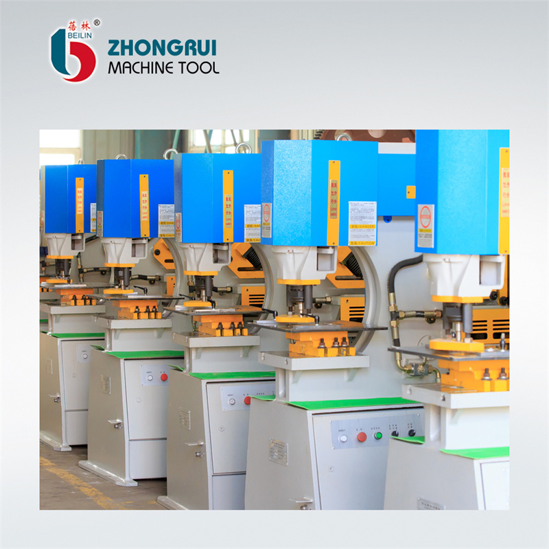 Q35y-16 équipement multifonctionnel de machine de ferronnier de plaque d'acier inoxydable