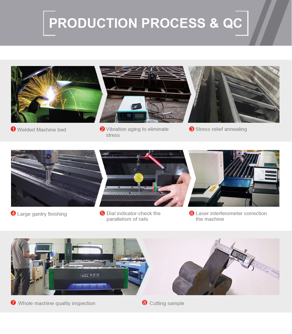 Carbon Iron Aluminum Metal Stainless Steel Cnc Fiber Laser Cutting Machine Découpeuse de laser de fibre de commande numérique par ordinateur d'acier inoxydable de métal en aluminium de fer de carbone