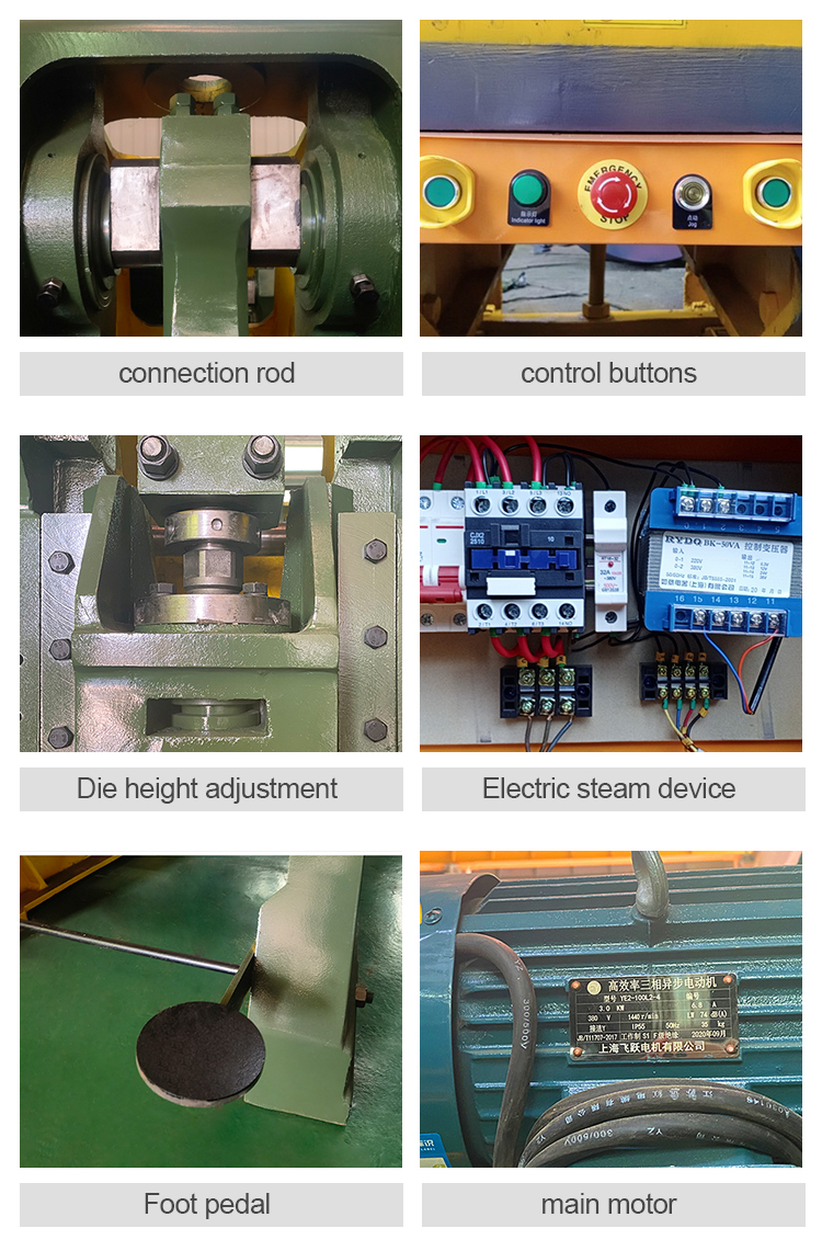 Deepthroat 16 Tons Punch Mechanical Punching Machine For Sheet Metal Deepthroat poinçonneuse mécanique de poinçon de 16 tonnes pour la tôle