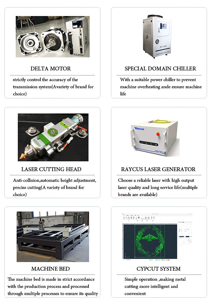 Fiber Laser Plate And Tube Integrated Cutting Machine Machine de découpe intégrée pour plaques et tubes laser à fibre