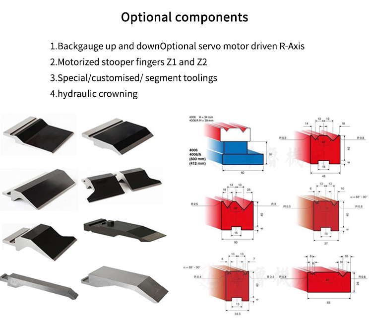 High Quality 3m Press Brake Machine Hydraulic 100 Ton For Sheet Metal Bending Machine hydraulique de presse plieuse de haute qualité de 3m 100 tonnes pour le recourbement de tôle