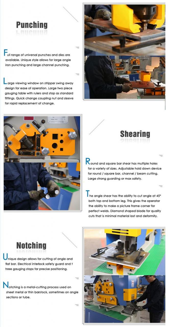 Ferronnier hydraulique machine de poinçonnage et de découpe combinée hydraulique d'outils à main de 25 tonnes