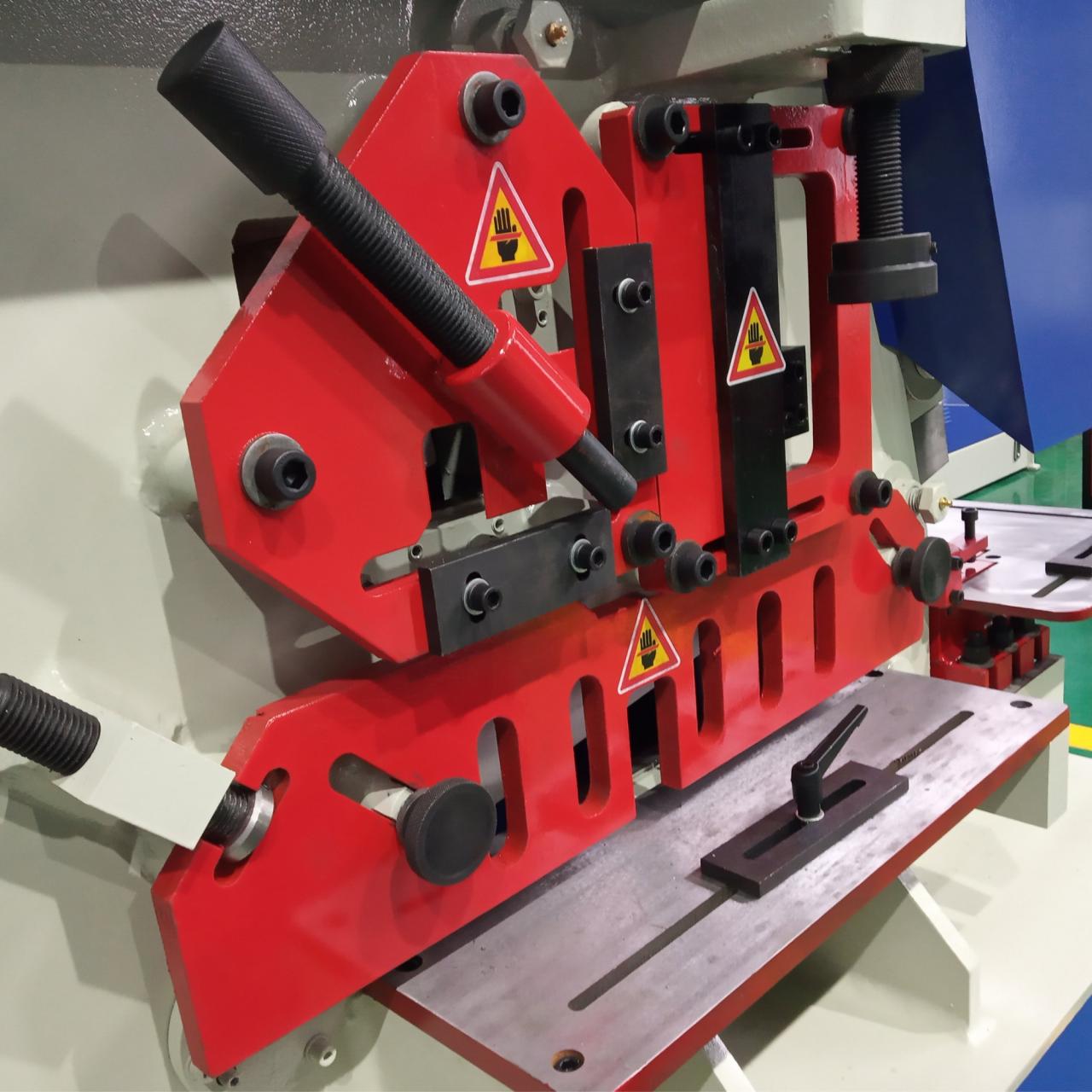 Machine de cisaillement et de poinçonnage hydraulique pour ferronnier série Q35y