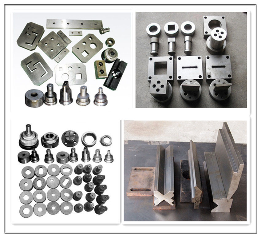 Q35y Series Hydraulic Ironworker Shearing And Punching Machine Machine de cisaillement et de poinçonnage hydraulique pour ferronnier série Q35y