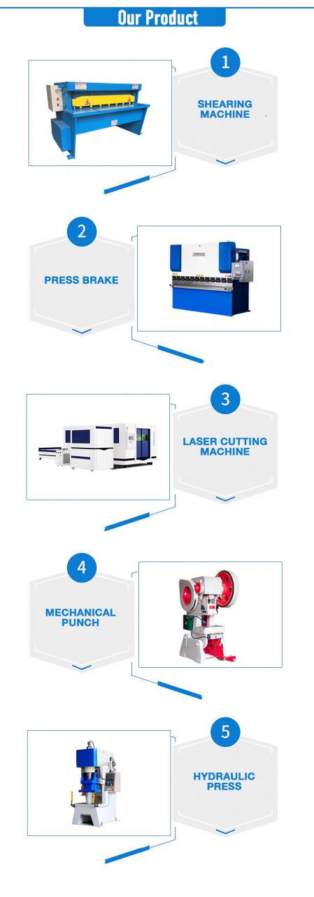 Qc11k-6x2500 Metal Guillotine Shear Guillotine Shearing Machine Qc11k-6x2500 Machine de cisaillement de guillotine de cisaillement de guillotine en métal